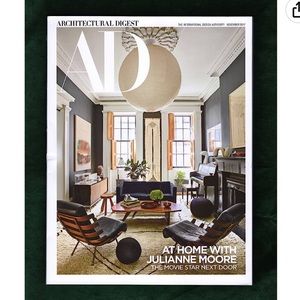 Architectural Digest Magazine (November, 2017) Julianne Moore